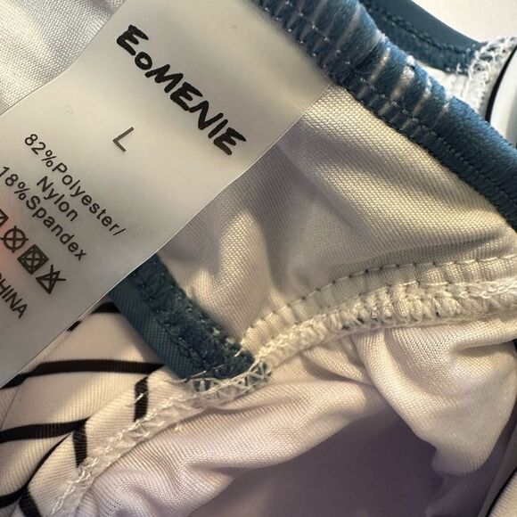 NWT EOMENIE TUMMY CONTROL SWIMSUIT size large NEW - Picture 6 of 6